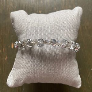 Alex & Ani Silver Swarovski Crystal Bangle